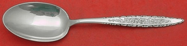 Floral Lace by Lunt Sterling Silver Serving Spoon 8 3/8" Heirloom Silverware