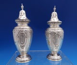 Maintenon by Gorham Sterling Silver Salt Pepper Shaker Set 2pc #A10226 (#8503)