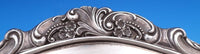 Grande Baroque by Wallace Silverplate 3-part Celery Relish Dish 13 1/2" (#7829)