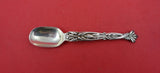 Pattern Unknown by Shiebler Sterling Demitasse Spoon  w/leaf pattern 4 1/4"