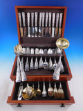 Saint St. Cloud by Gorham Sterling Silver Flatware Set Service 129 pieces Dinner
