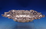 Whiting Sterling Silver Fruit Bowl with Flowers #6013 1 1/2" x 10 1/2" (#8857)