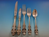 El Greco by Reed & Barton Sterling Silver Flatware Service For 12 Set 65 Pcs