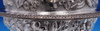 Repousse by Jenkins and Jenkins Sterling Silver Round Covered Dish #250 (#7820)