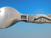 Dolphin by Frigast Denmark Sterling Silver Flatware Service 10 Set 85 pieces