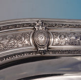 Wedgwood by International Sterling Silver Meat Platter #W404 19" x 11 1/2" #8992