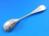 Japanese by Tiffany and Co Sterling Silver Egg Spoon 4 3/4" Antique Multi-Motif