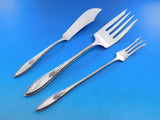 Lady Washington Associated Silver Silverplate Flatware Set Service 68 pcs