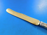 Lap Over Edge Acid Etched by Tiffany Sterling Dessert Knife GW HHAS w/ Pears