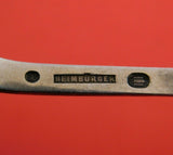 Heimburger Danish Sterling Silver Fish Server Hand Engraved Circa 1911 11"