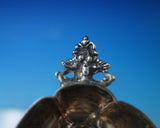 Dutch .833 Silver Salt Dip Master Applied Handles 3" x 1 3/4" x 1" 0.8ozt. #6077