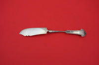 Corinthian by Gorham Sterling Master Butter flat handle brite-cut engraved 8"