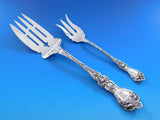 Majestic by Alvin Sterling Silver Flatware Set for 12 Service 77 pcs Multi motif
