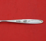 Rose Solitaire by Towle Sterling Silver Cold Meat Fork 9 1/4" Serving Heirloom