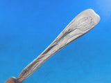Lap Over Acid Etched by Tiffany Sterling Silver Regular Fork Flowers 7 1/4" #2