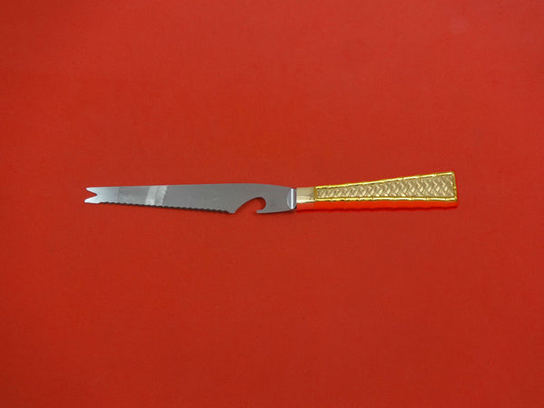 Golden Tradewinds by International Sterling Silver Bar Knife 9 1/8" HHWS Custom