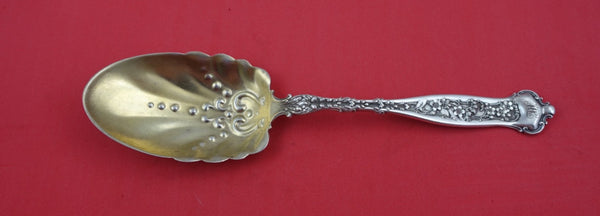 Dresden by Whiting Sterling Silver Salad Serving Spoon GW 9 3/4"