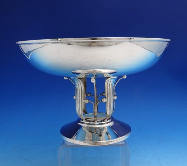 Genova Silver Co Arts and Crafts Sterling Silver Tazza Bowl w/ Base #858 (#8604)