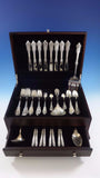 Grande Baroque by Wallace Sterling Silver Flatware Set for 8 Service 59 Pieces