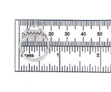 Vintage 14k White Gold Genuine Natural Diamond Ring w/Square Halo Design #J6453