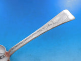 Lap Over Edge Acid Etched by Tiffany Sterling Waffle Server with Birds 8 3/4"