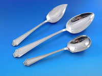 King Albert by Whiting Sterling Silver Flatware Set for 12 Service 59 pieces