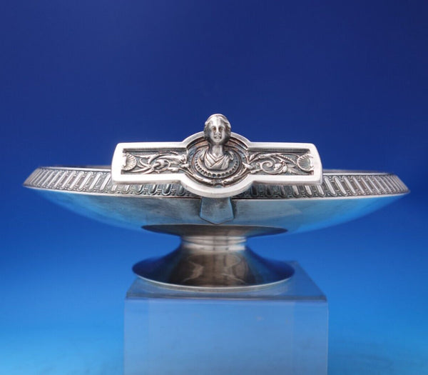 Bust by Gorham Sterling Silver Ice Bowl 4" x 12 1/2" 32.6 ozt. c.1865 (#7204)