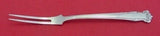 English Shell by Lunt Sterling Silver Spinach Fork Custom Made 7 1/4"