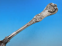 English King by Tiffany and Co Sterling Silver Fish Serving Set 2pc Orig 11 1/8"