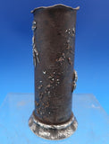 Mixed Metals by Gorham Sterling Silver Desk Item Pen Holder w/Crabs #W37 (#8436)