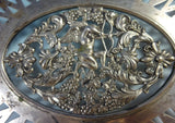 Theodore Starr Sterling Silver Basket with Cherubs and Grapes #2296 (#1326)