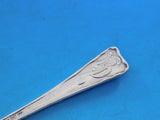 Lap Over Edge Acid Etched by Tiffany Sterling Butter Spreader FH 6" Plum Blossom