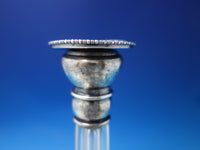 Cambridge by International Sterling Silver Crystal Candlestick 8" #C2807 (#6145)