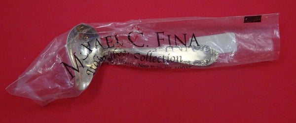 Rococo by Calegaro Italy Sterling Silver Gravy Ladle with Spout 7 1/2" New