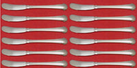Chippendale by Towle Sterling Silver Butter Spreader FH Paddle Set 12 pieces 6"