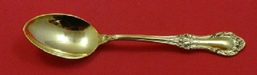 Wild Rose Vermeil By International Sterling Silver Teaspoon 5 7/8" Flatware