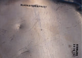 Black Starr & Frost Sterling Silver Fruit Bowl Poppy Motif #1134 12" (#7840)