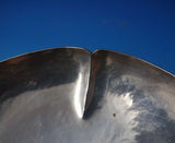 Arts and Crafts by J. Clapp Sterling Silver Serving Bowl Handwrought (#6049)