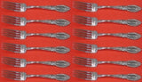 King Richard by Towle Sterling Silver Regular Forks 7 3/8" Set of 12