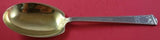 San Lorenzo by Tiffany and Co Sterling Silver Berry Spoon Gold Washed 9 1/4"