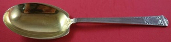 San Lorenzo by Tiffany and Co Sterling Silver Berry Spoon Gold Washed 9 1/4"