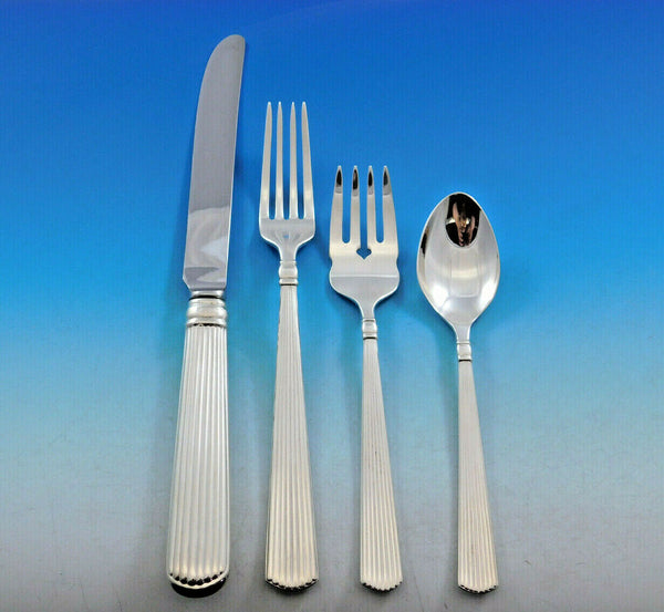 Ashmont by Reed & Barton Sterling Silver Dinner Flatware Set 8 Service 33 Pieces