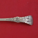 Flat Rose by Magnus Aase Norwegian Sterling Silver Cream Soup Spoon 7"
