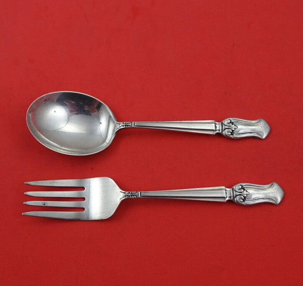 Duke of Windsor by Manchester Sterling Silver Baby Set 2pc Original 4 3/4"