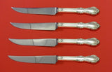 Southern Colonial by International Sterling Silver Steak Knife Set 4pc Custom