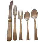 Ashmont Gold by Reed & Barton Sterling Silver Flatware Set Service 56 pcs Dinner