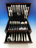 Lotus Orchid Mappin & Webb Sterling Silver Flatware Set Service Dinner 66 pieces