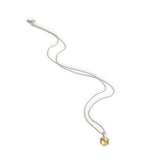 Platinum 1.98 Carat Precious Genuine Natural Topaz Pendant with Chain (#J6967)