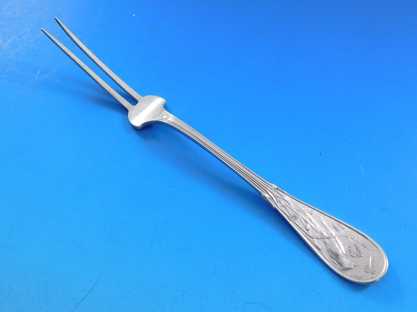 Japanese by Tiffany and Co Sterling Silver Fruit Fork 2-Tine 6 1/4" Heirloom