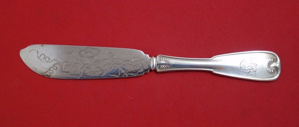 Palm by Tiffany and Co Sterling SIlver Master Butter FH BC w/ Morning Glories